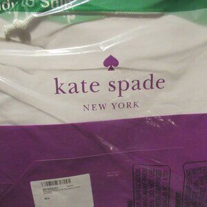 Kate Spade Paper Shopping Bags Purple White 5 piece